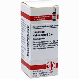 Causticum Hahnemanni D4 Globuli 10 g - ab 7,26 €
