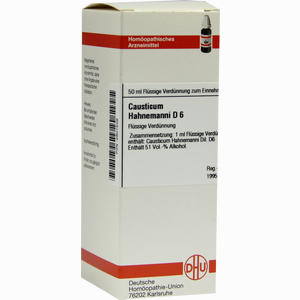 Causticum Hahnemanni D6 Dilution 50 ml - ab 0,00 &euro;
