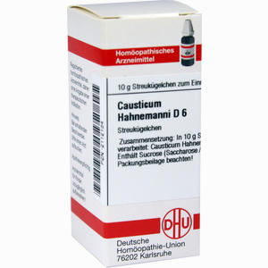 Causticum Hahnemanni D6 Globuli 10 g - ab 6,99 €