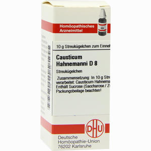 Causticum Hahnemanni D8 Globuli 10 g - ab 7,87 €