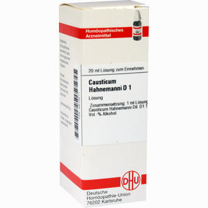 Causticum Hahnemanni Urt/d 1 Dilution 20 ml - ab 10,92 €