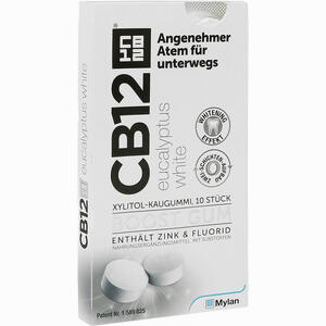 Cb12 Boost Kaugummi Eucalyptus White 10 Stück - ab 3,04 €