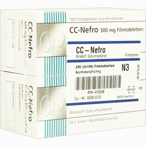 Cc- Nefro Filmtablette Filmtabletten 200 Stück - ab 15,56 €