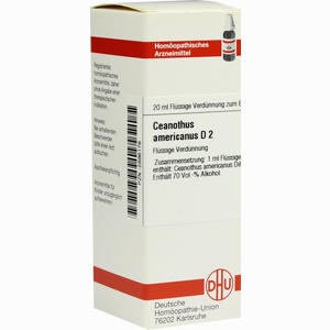 Ceanothus Amer D2 Dilution 20 ml - ab 9,08 €