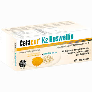 Cefacur K2 Boswellia Hartkapseln 100 Stück - ab 36,54 €
