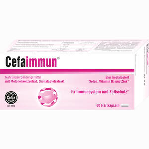Cefaimmun Hartkapseln 60 Stück - ab 18,64 €