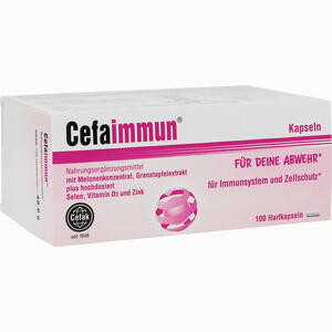 Cefaimmun Hartkapseln  100 Stück - ab 25,08 €