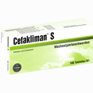 Cefakliman S Tabletten 100 Stück - ab 12,15 €