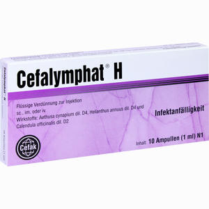 Cefalymphat H Ampullen 10 x 1 ml - ab 0,00 &euro;