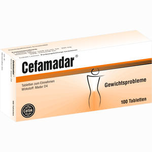 Abbildung von Cefamadar Tabletten 100 Stück Abbildung von Cefamadar Tabletten 100 Stück
