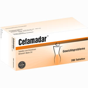 Cefamadar Tabletten 200 Stück - ab 44,47 €