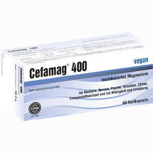 Cefamag 400 Hartkapseln  60 Stück - ab 12,17 €
