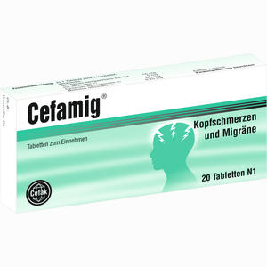 Cefamig Tabletten 20 Stück - ab 0,00 €