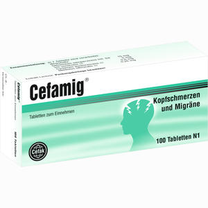 Cefamig Tabletten  100 Stück - ab 15,34 €