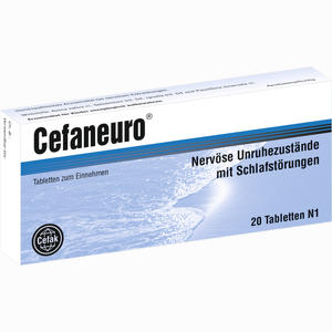 Cefaneuro Tabletten 20 Stück - ab 0,00 &euro;