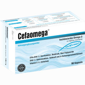 Cefaomega Kapseln  90 Stück - ab 38,26 €