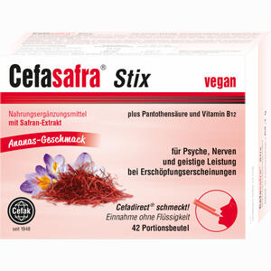 Cefasafra Stix Granulat 42 Stück - ab 10,70 €