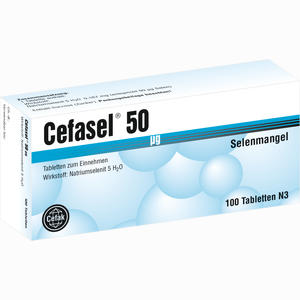 Cefasel 50ug Tabletten 100 Stück
