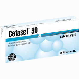 Cefasel 50ug Tabletten 60 Stück - ab 0,00 &euro;