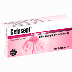 Cefasept Echinacea Komplex Tabletten 100 Stück - ab 0,00 &euro;