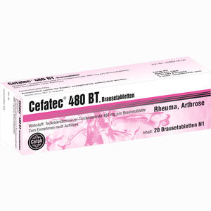 Cefatec 480 Bt Brausetabletten  20 Stück - ab 0,00 &euro;