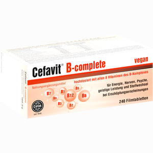 Cefavit B- Complete Filmtabletten 240 Stück - ab 37,21 €