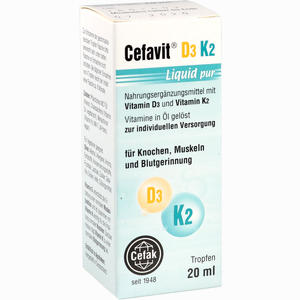 Cefavit D3 K2 Liquid Pur Tropfen 20 ml - ab 16,06 €