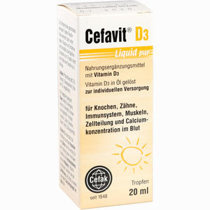 Cefavit D3 Liquid Tropfen 20 ml - ab 7,23 €