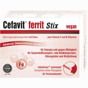 Cefavit Ferrit Stix Granulat 42 Stück - ab 10,13 €