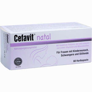 Cefavit Natal Hartkapseln 60 Stück - ab 0,00 €