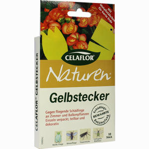 Celaflor Gelbstecker 10 Stück - ab 5,25 &euro;