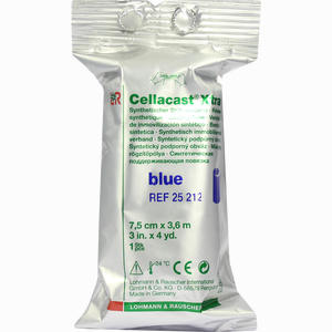 Cellacast Xtra7.5cmx3.6m Blue Binde 1 Stück - ab 0,00 € Cellacast Xtra7.5cmx3.6m Blue Binde 1 Stück - ab 0,00 €