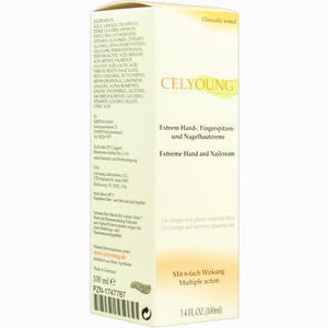 Celyoung Extrem Hand- , Fingerspitzen- und Nagelhaut Creme 100 ml - ab 14,43 €