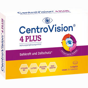 Centrovision 4 Plus Tabletten  30 Stück Centrovision 4 Plus Tabletten  30 Stück
