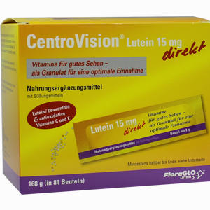 Centrovision Lutein 15mg Direkt Granulat 3 x 28 Stück - ab 0,00 &euro;
