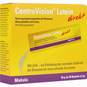 Centrovision Lutein Direkt Granulat 28 Stück