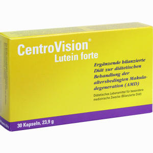 Centrovision Lutein Forte Omega 3 Kapseln 30 Stück - ab 0,00 €
