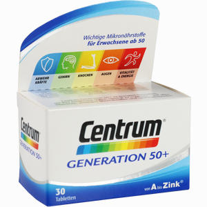 Centrum Generation 50+ Tabletten 30 Stück