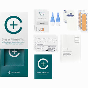 Cerascreen Grosser Allergie Test 1 Stück - ab 111,15 €