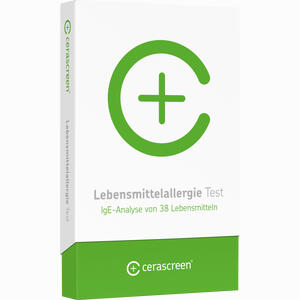 Cerascreen Lebensmittelallergie Test Ige- Analyse  1 Stück - ab 53,99 €