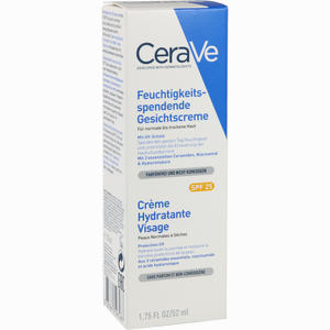 Cerave Feuchtigkeitsspendende Gesichtscreme mit Uv- Schutz  52 ml Cerave Feuchtigkeitsspendende Gesichtscreme mit Uv- Schutz  52 ml