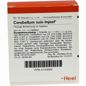 Cerebellum Suis- Injeel Ampullen  10 Stück - ab 0,00 &euro;