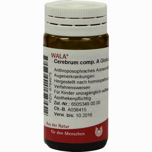 Cerebrum Comp A Globuli 20 g - ab 7,56 €