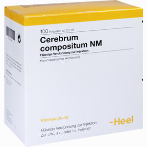 Cerebrum Compositum Nm Ampullen 100 Stück - ab 159,99 €
