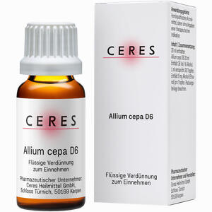 Ceres Allium Cepa D6 Dilution 20 ml - ab 13,73 €