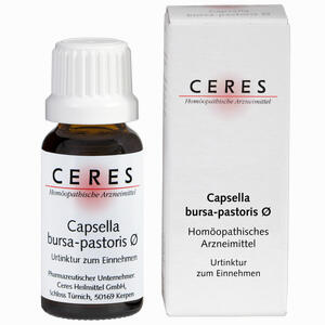 Ceres Capsella Bursa- Pastoris Urtinktur Tropfen 20 ml - ab 17,38 €