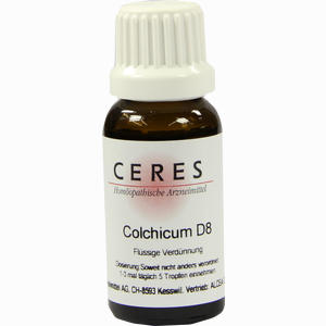 Ceres Colchicum D8 Dilution 20 ml - ab 0,00 &euro;