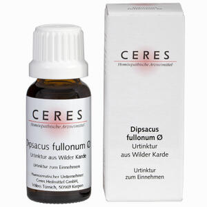 Ceres Dipsacus Fullonum Urt. Tropfen 20 ml - ab 0,00 &euro;