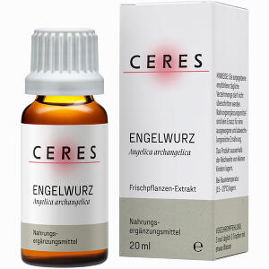 Ceres Engelwurz Angelica Archangelica Extrakt 20 ml - ab 17,00 &euro;