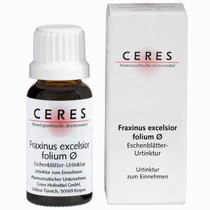 Ceres Fraxinus Excelsior Folium Urtinktur Tropfen 20 ml - ab 0,00 €